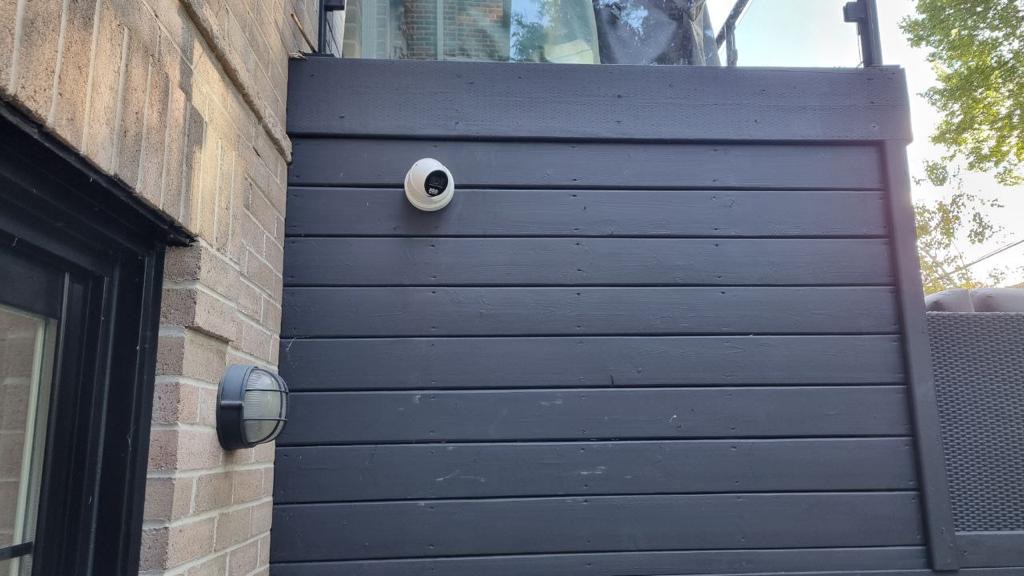 4K dome camera — Toronto rear deck